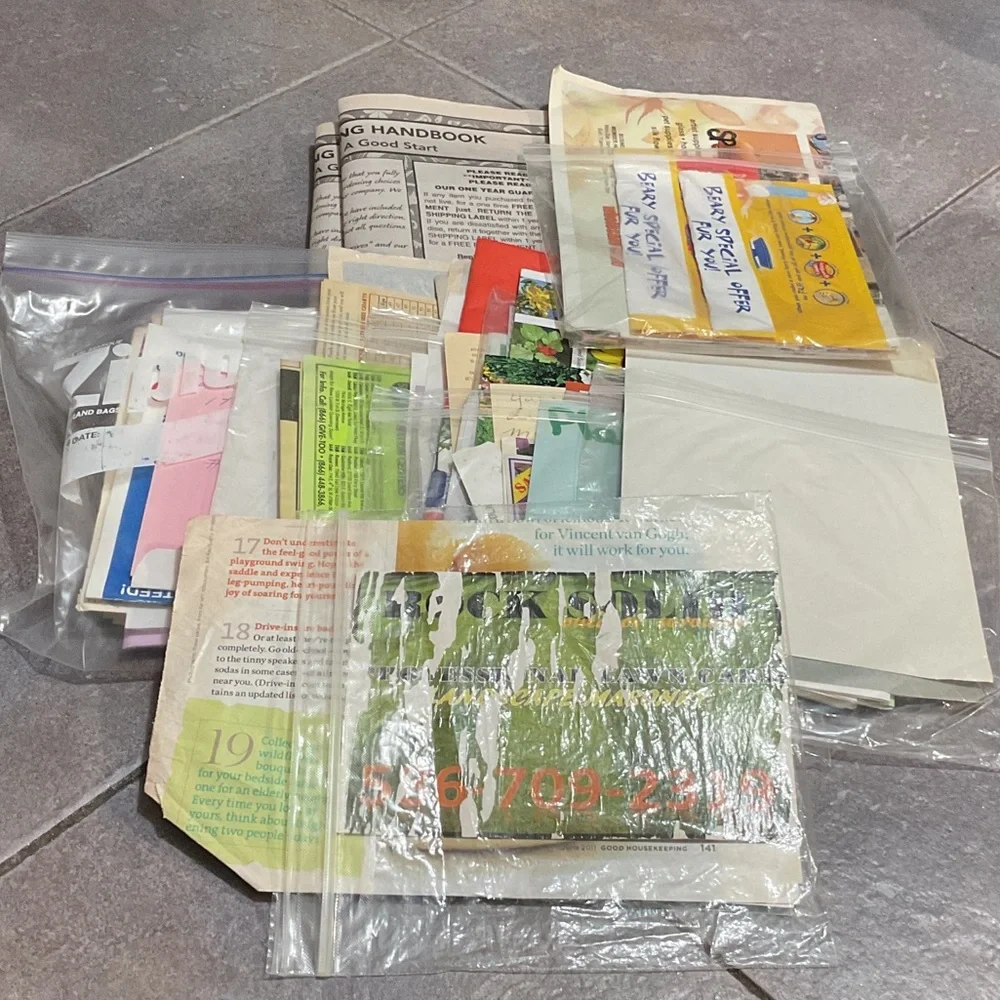 Assorted Vintage Paper Ephemera Collection